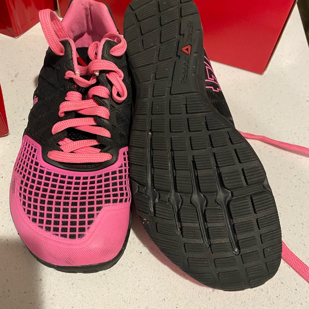 Reebok Crossfit Nano 4s Black and Pink